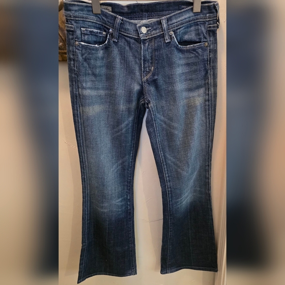 Citizens Of Humanity Dark Blue Flare Jeans 29 x 31 - Picture 2 of 9